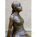 Estatua de bronce chica bailarina para la venta